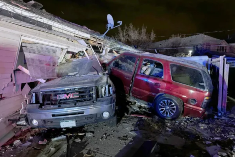 Aurora Home Crashes Causing Gas Leak Evacuations, Police Seek Hit-and-Run Driver