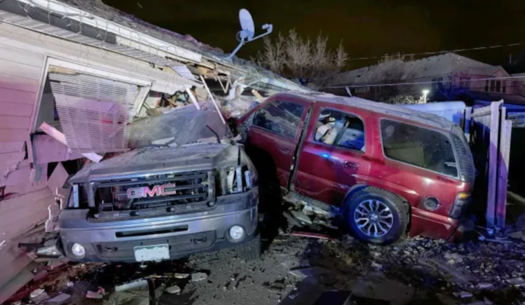 Aurora Home Crashes Causing Gas Leak Evacuations, Police Seek Hit-and-Run Driver