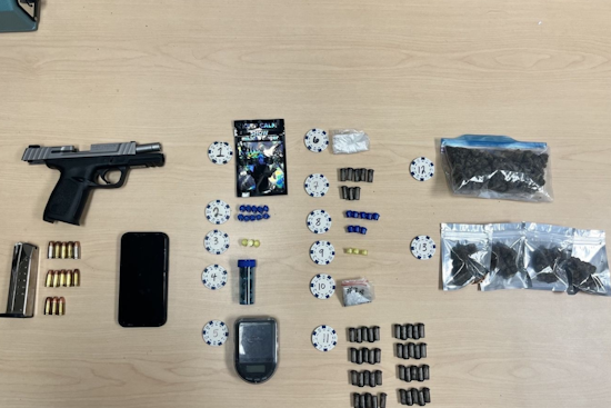 Baltimore Police Arrest 23-Year-Old, Seize Handgun and Controlled Substances on Ulman Avenue