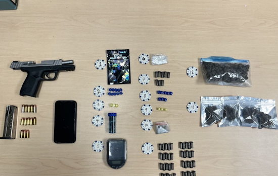 Baltimore Police Arrest 23-Year-Old, Seize Handgun and Controlled Substances on Ulman Avenue
