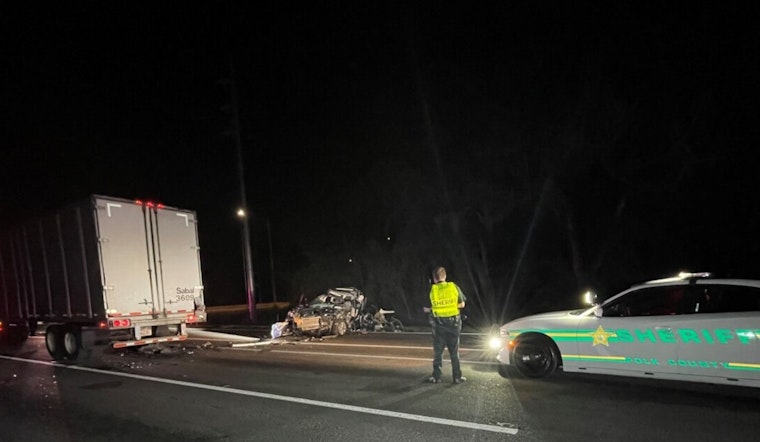 Bartow Mother Dies in SUV-Semi Collision, Young Daughter Injured but Expected to Recover