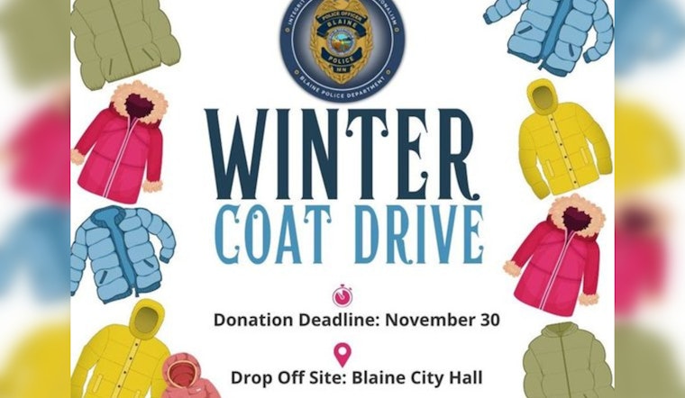Blaine Community Rallies for Annual Winter Coat Drive in Friendly Department Competition