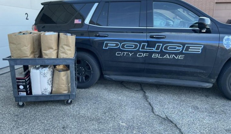 Blaine Police Department Bolsters Community Support with Generous Donations to Alexandra House