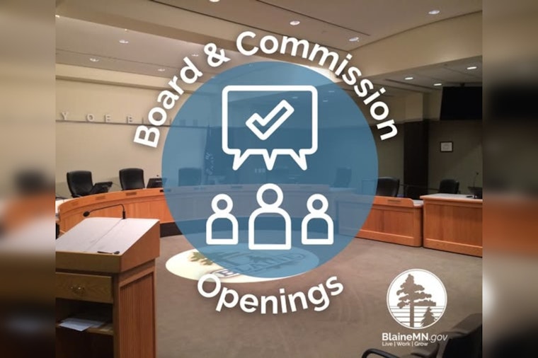 Blaine Seeks Civic-Minded Residents for Advisory Boards and Commissions Before Year-End Deadline