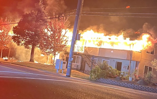 Blaze Ravages North Highlands Apartment Complex, Over 40 Displaced
