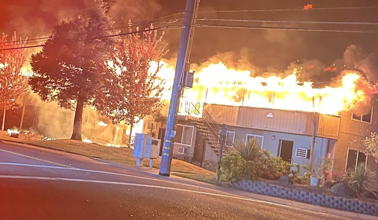 Blaze Ravages North Highlands Apartment Complex, Over 40 Displaced