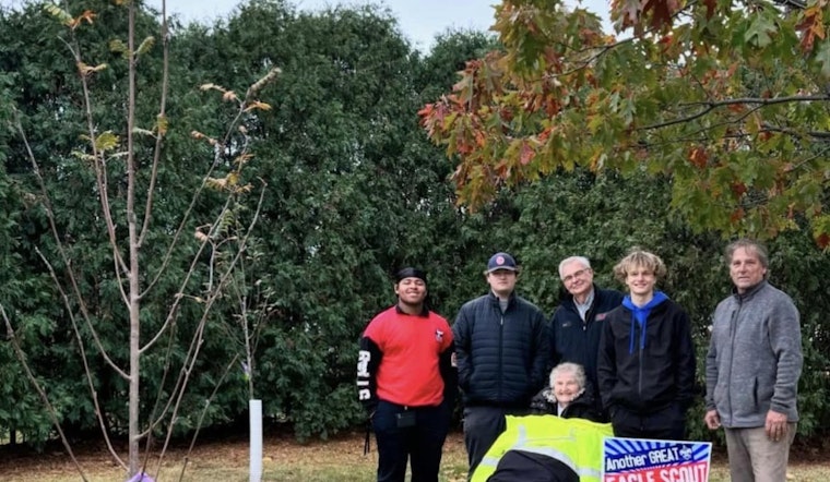 Bloomington Eagle Scout Candidate Leads Civic Tribute to K9 Units with Commemorative Tree Planting Project