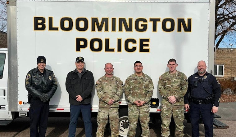Bloomington Police, Minnesota Vikings, and Land O’Lakes Team Up to Provide Thanksgiving Meals to Families in Need