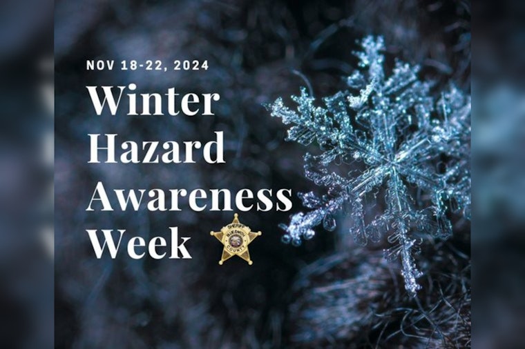 Blue Earth County Sheriff's Office Announces Winter Hazard Awareness Week to Equip Minnesota Residents for Cold Season