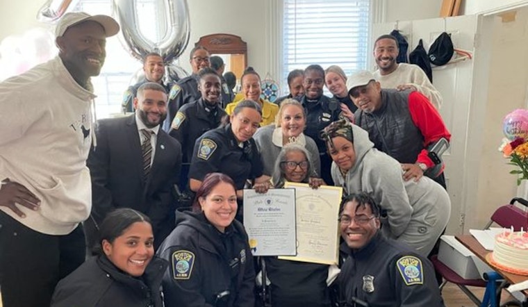 Boston Celebrates Centenarian Sylvia Bowden with Balloons, Cake, and Community Honor