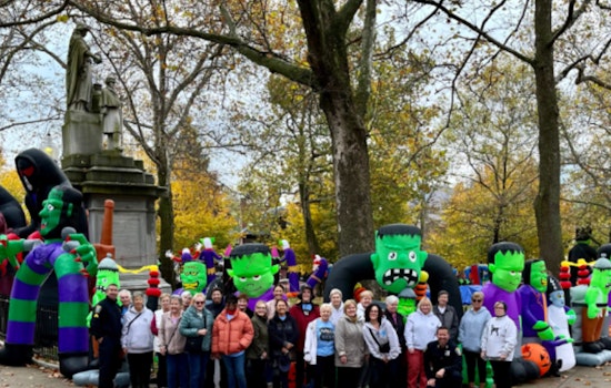 Boston Police and Charlestown Residents Celebrate Halloween with Walk the Beat Community Event