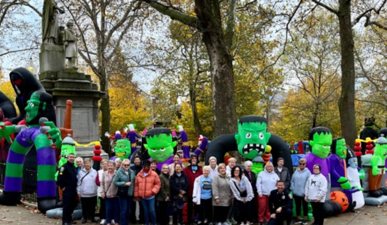 Boston Police and Charlestown Residents Celebrate Halloween with Walk the Beat Community Event