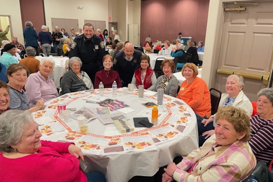 Boston Police and Elders Celebrate Togetherness at Thanksgiving Luncheon Event