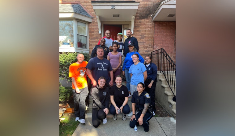 Boston Police Department Joins Forces with Healthy Room Project to Refurbish Students’ Bedrooms