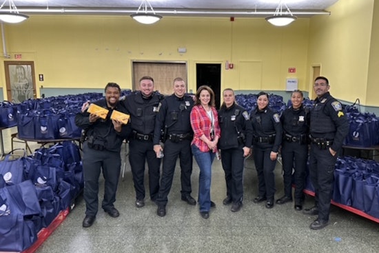 Boston Police Department Spreads Thanksgiving Cheer with Meal Distribution at St. Anthony’s Shrine