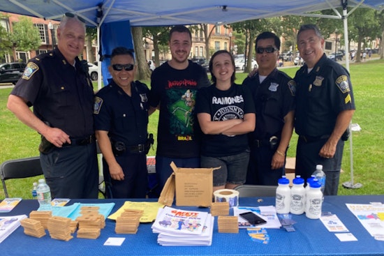 Boston Police Join in on the Fun at Asian American Festival, Building Bonds with Community