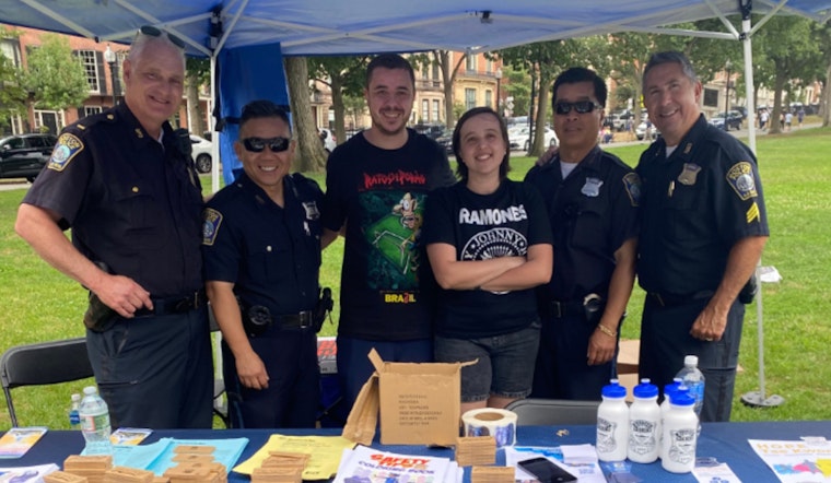 Boston Police Join in on the Fun at Asian American Festival, Building Bonds with Community