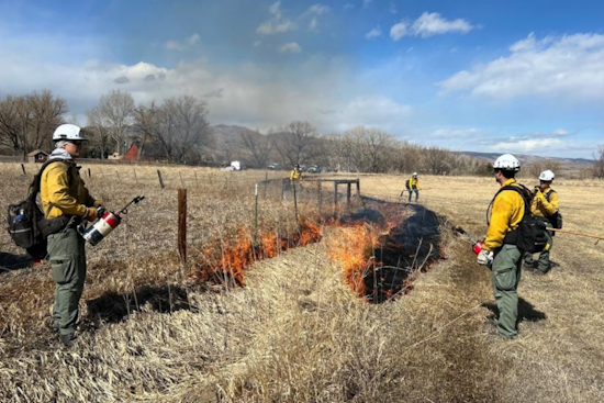 Boulder to Conduct Controlled Burns for Ecosystem Health and Water Infrastructure Maintenance