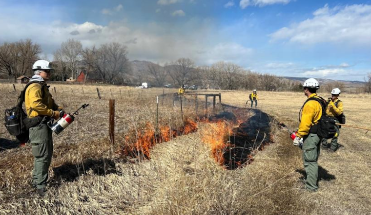 Boulder to Conduct Controlled Burns for Ecosystem Health and Water Infrastructure Maintenance