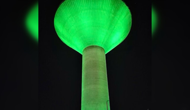 Boynton Beach Pays Respects with Illuminated Water Tower After Tragic Loss of Palm Beach County Deputies