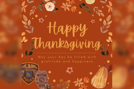 Brooklyn Park Police Share Seasonal Message of Kindness Ahead of Thanksgiving Festivities