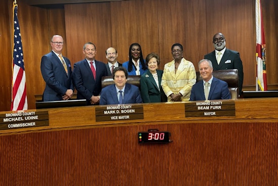 Broward County Welcomes Beam Furr as New Mayor and Mark Bogen as Vice Mayor in Annual Commission Reorganization