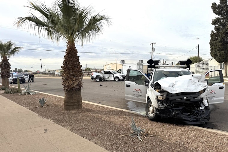 Buckeye Man Arrested on Multiple Felony Charges After Stealing City Truck and Assaulting Officers