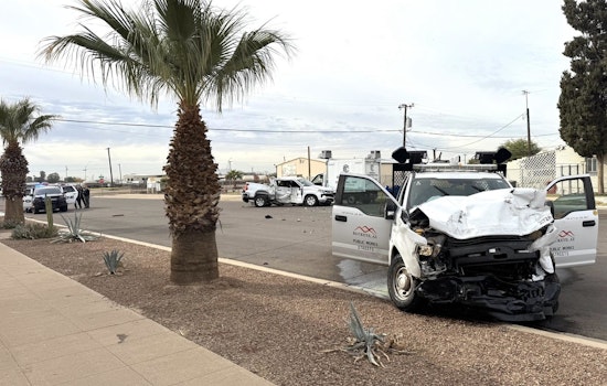 Buckeye Man Arrested on Multiple Felony Charges After Stealing City Truck and Assaulting Officers