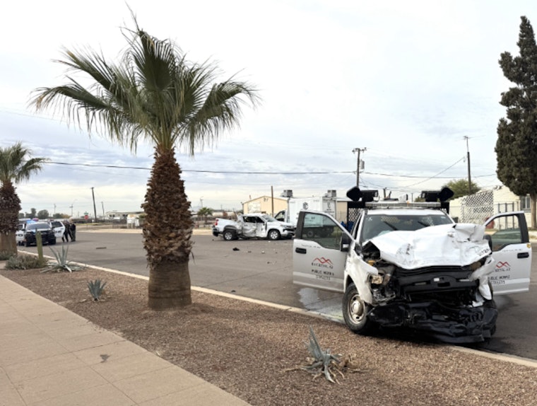 Buckeye Man Charged with Felony Vehicle Theft and Assaulting Officers After Stealing City Truck