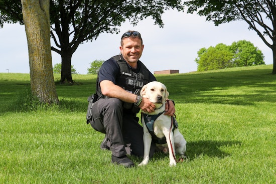Burnsville Sergeant Yakovlev and K9 Duke Earn Critical Incident Response Team Certification