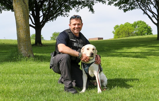 Burnsville Sergeant Yakovlev and K9 Duke Earn Critical Incident Response Team Certification