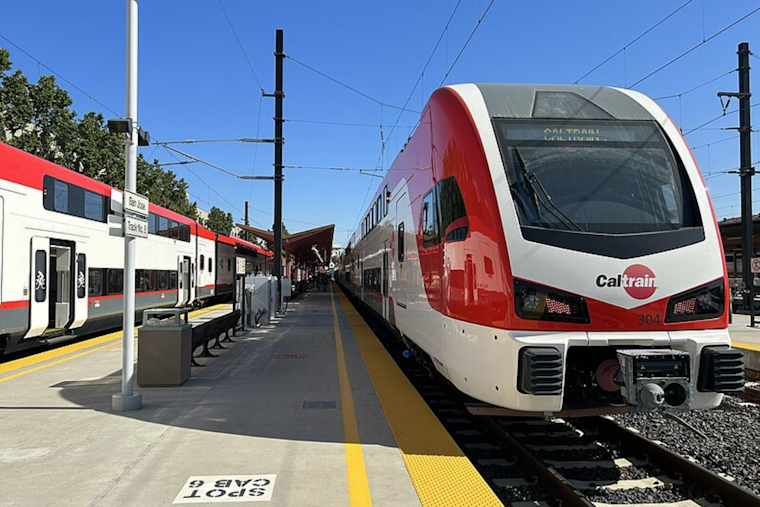 Caltrain Celebrates Ridership Boom Following Electrification, Bay Area Commutes Turn Cleaner and Faster