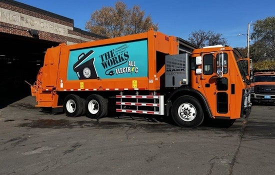Cambridge Rolls Out First Fully Electric Waste Collection Truck, Advances Toward Zero-Emission Fleet Goal