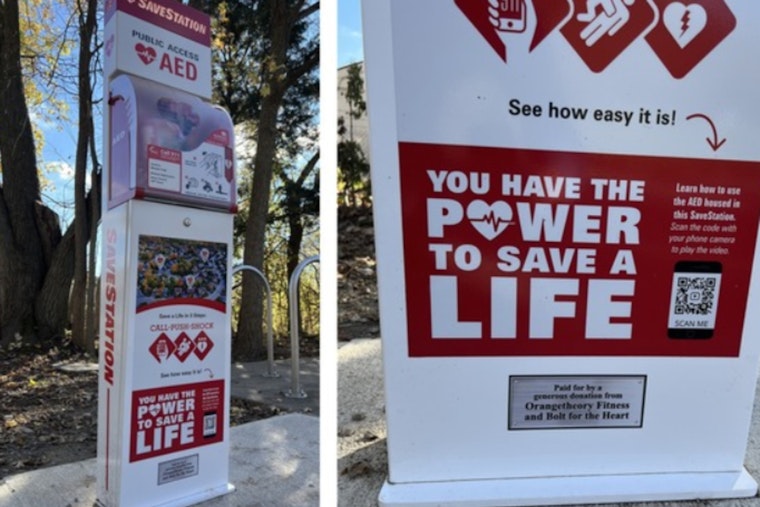 Carmel Unveils New AED Station at Monon Greenway, Enhancing Trail Safety