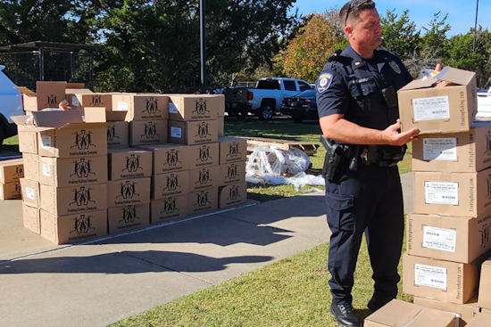 Cedar Hill PD Rises to the Occasion with Bread Distribution Initiative, Kneading Connections with Local Community