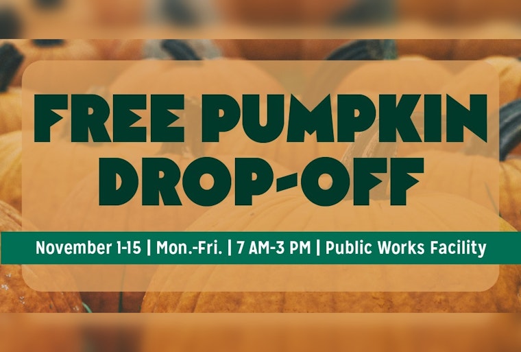 Chanhassen, MN Launches Pumpkin Recycling Program for Animal Feed Post-Halloween