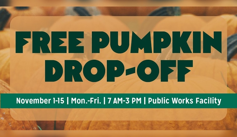 Chanhassen, MN Launches Pumpkin Recycling Program for Animal Feed Post-Halloween