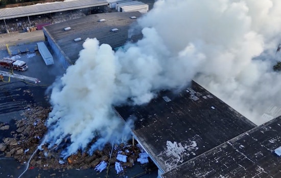 Charlotte Fire Department Combats Major Two-Alarm Blaze at NoDa Recycling Center