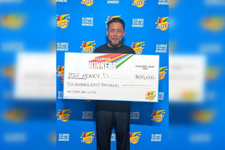 Chicago Man 'Big Money D' Wins $650,000 Illinois Lottery Jackpot with Numbers Honoring Late Wife