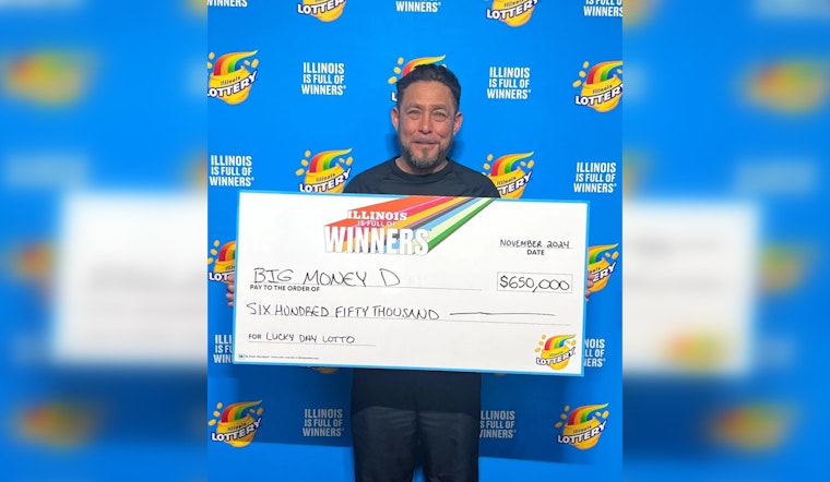 Chicago Man 'Big Money D' Wins $650,000 Illinois Lottery Jackpot with Numbers Honoring Late Wife