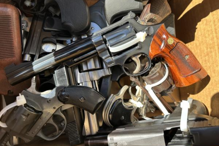 Chula Vista Community Turns in 112 Firearms at San Diego County Sheriff's Gun Safety Event
