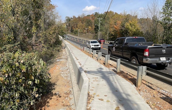 Clarksville Enhances Pedestrian Safety with Near Completion of New Sidewalks on Peachers Mill Road