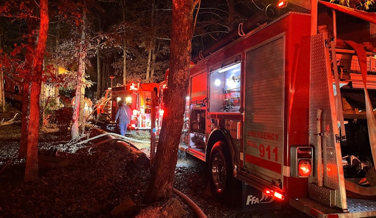 Cleveland, Georgia Home Under Construction Ravaged by Fire, No Injuries Reported