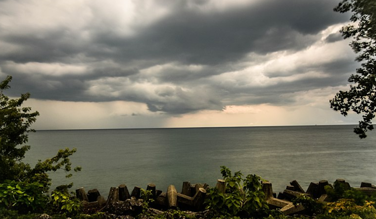 Cleveland Grapples with Gloomy Weather: Rain and Wind Advisory in Effect for Erie County