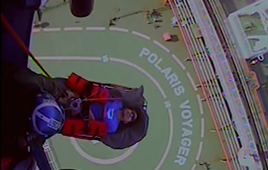Coast Guard Swiftly Medevacs Ill Crew Member From Tanker Near Oceanside, California