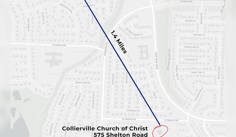 Collierville Precinct 02-08 Polling Location Changes to Collierville Bible Church for Upcoming Runoff Election
