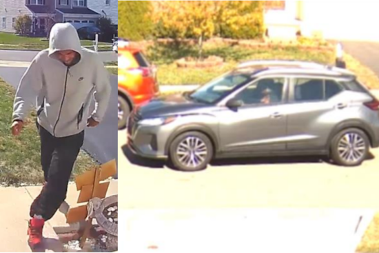 Columbus Community on Alert: Seek Suspect in Daylight Porch Piracy on Oak Trail Drive