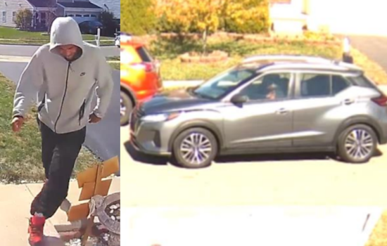 Columbus Community on Alert: Seek Suspect in Daylight Porch Piracy on Oak Trail Drive