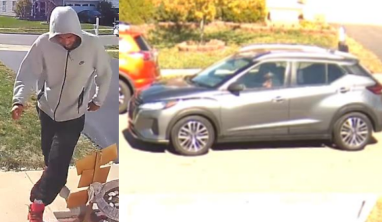 Columbus Community on Alert: Seek Suspect in Daylight Porch Piracy on Oak Trail Drive