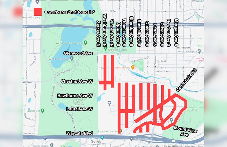 Completion of Queen Avenue S. Services in Bryn Mawr, Minneapolis Imminent, Focus to Shift to Vincent and Washburn Avenues